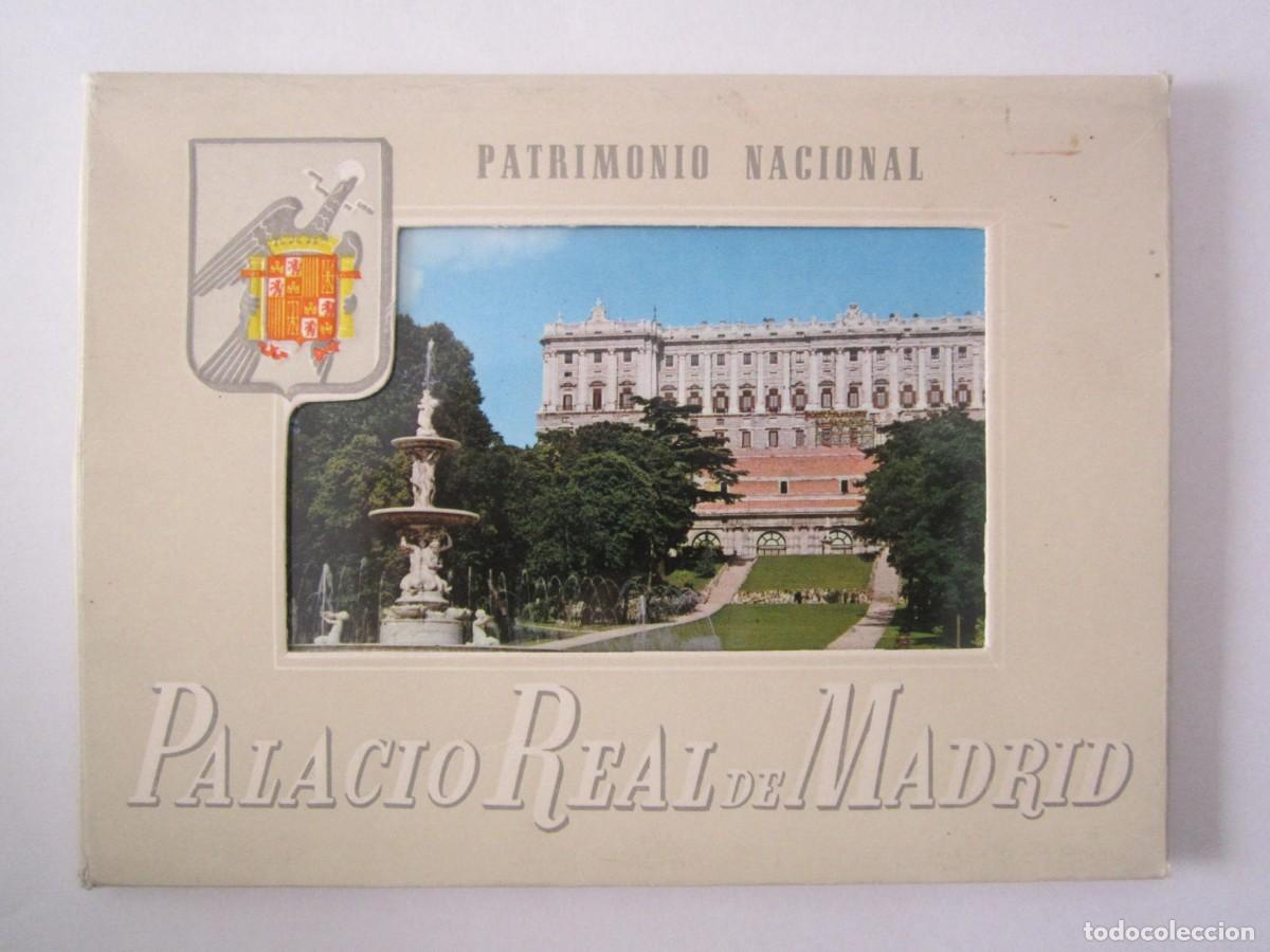 Postales: LIBRITO CON 10 POSTALES EN COLOR PALACIO REAL DE MADRID - Foto 1