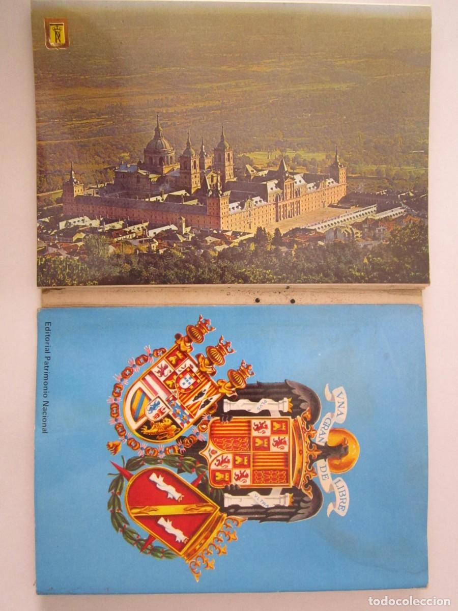 Postales: LIBRITO CON 10 POSTALES EN COLOR MONASTERIO DEL ESCORIAL - Foto 2