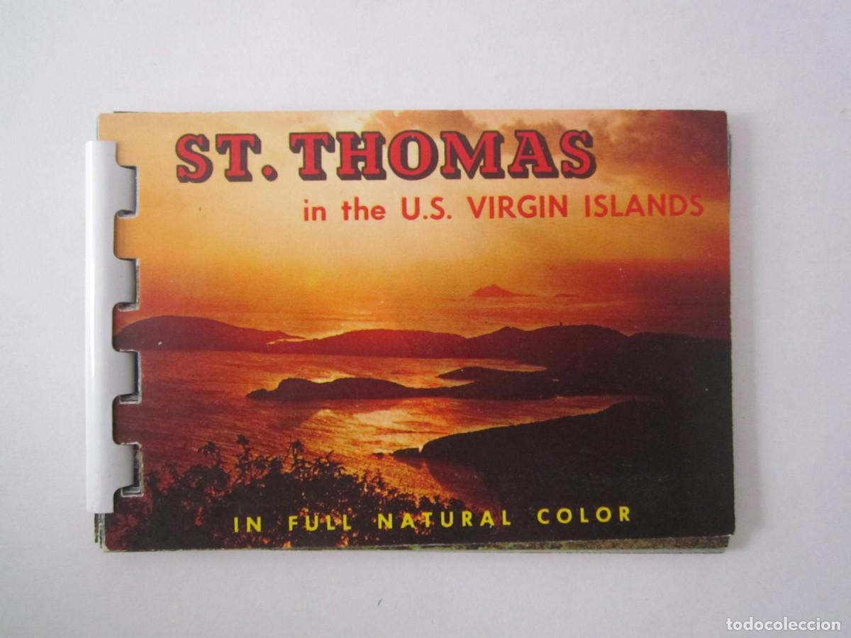 Postales: LIBRITO CON 7 POSTALES EN COLOR ISLAS VIRGENES - Foto 1