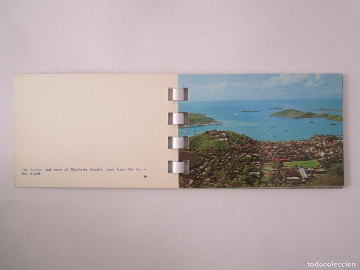 Postales: LIBRITO CON 7 POSTALES EN COLOR ISLAS VIRGENES - Foto 2