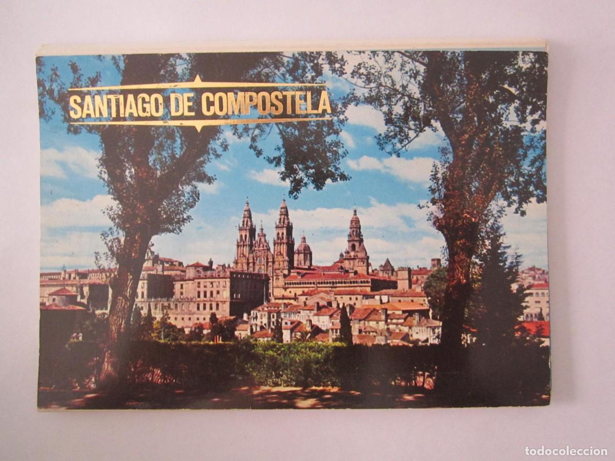 Postales: LIBRITO CON 9 POSTALES EN COLOR DE SANTIAGO DE COMPOSTELA - Foto 1