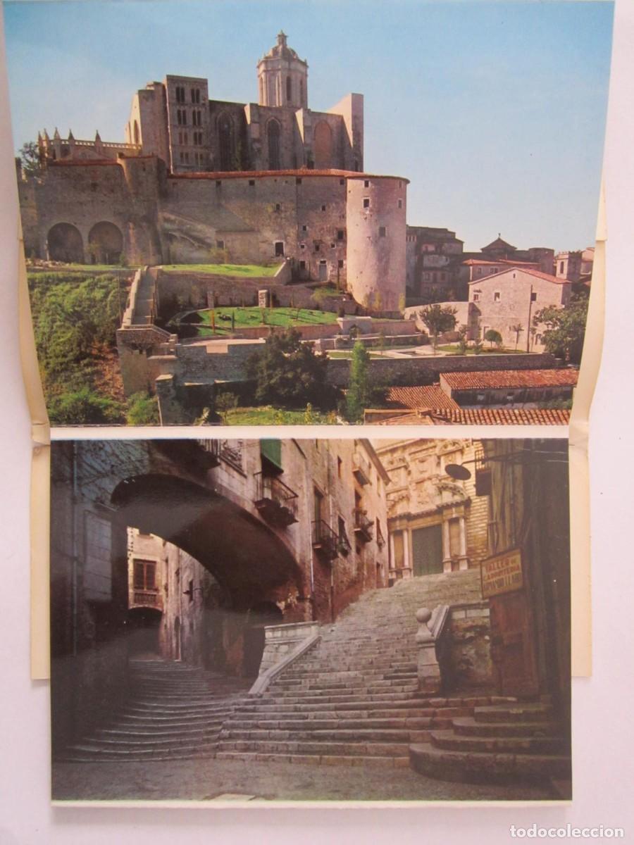 Postales: LIBRITO CON 10 POSTALES EN COLOR DE GERONA - Foto 2
