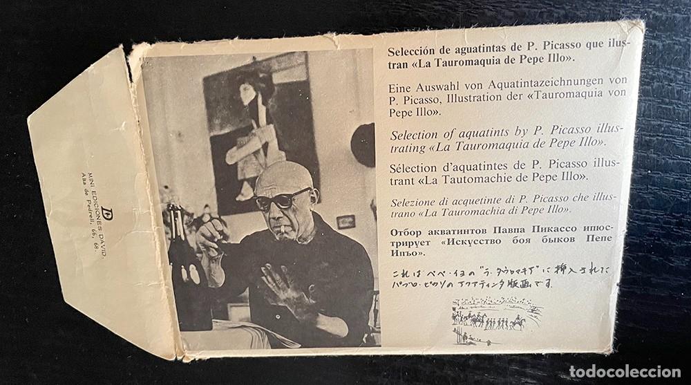 Postales: Postales Picasso - acuarelas taurinas - Foto 2