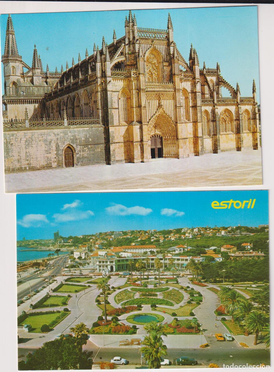 Cartoline: Portugal. lote de 2 postales: batalha y Estoril. sin circular