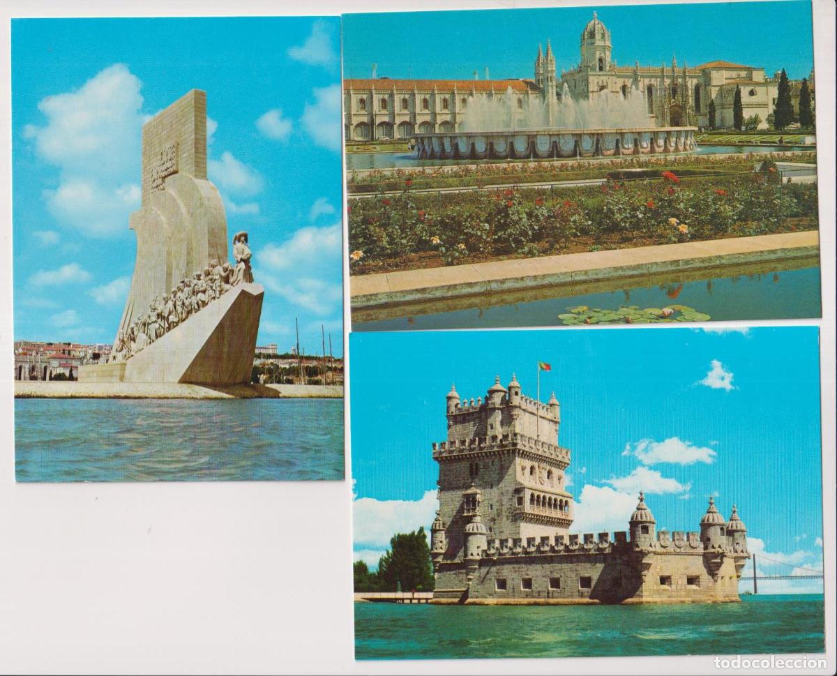 Postales: Lisboa. lote de 3 postales. sin circular - Foto 1