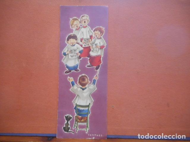 Postales: BONITA POSTAL DE NAVIDAD CIRCULADA. DIPTICO. - Foto 1