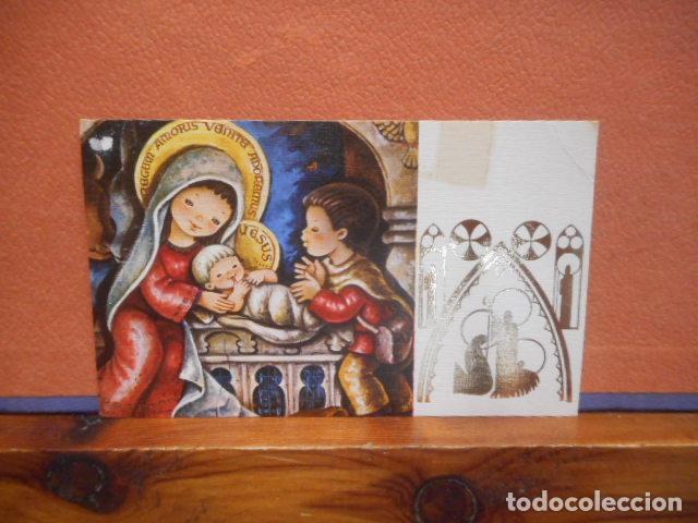 Postales: BONITA POSTAL DE NAVIDAD CIRCULADA. - Foto 1