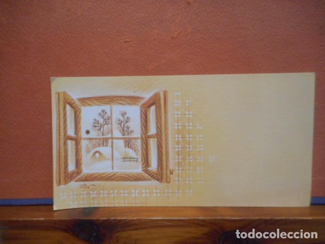 Postales: BONITA POSTAL DE NAVIDAD CIRCULADA. - Foto 1
