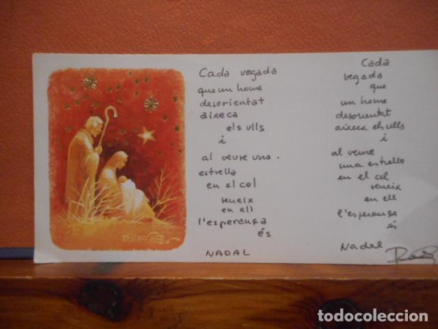 Postales: BONITA POSTAL DE NAVIDAD CIRCULADA. - Foto 1