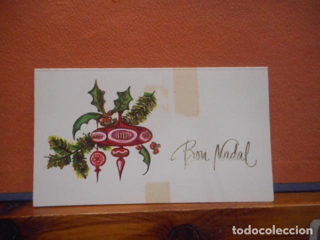 Postales: BONITA POSTAL DE NAVIDAD CIRCULADA. DIPTICO - Foto 1