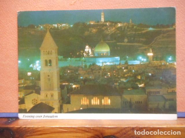 Postales: BONITA POSTAL. CIRCULADA. JERUSALEM - Foto 1