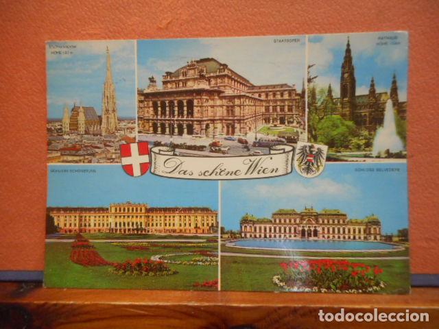 Postales: BONITA POSTAL. CIRCULADA. DAS SCH&Ouml;NE WIEN - Foto 1