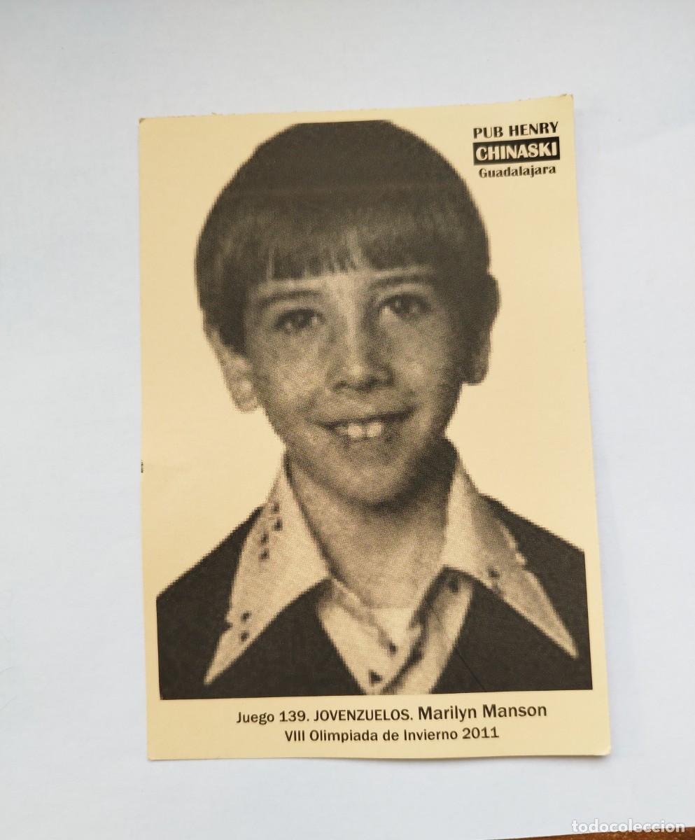 Postales: POSTAL DE MARILYN MANSON (PUB HENRY) - Foto 1