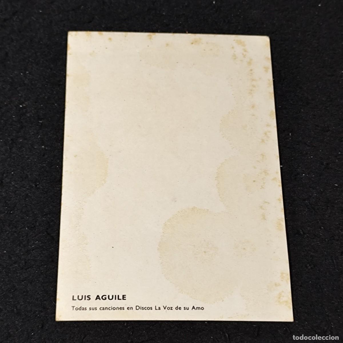Postales: POSTAL - ARTISTA - LUIS AGUILE / 78 - Foto 2