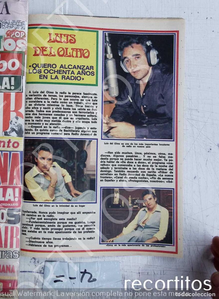 Postales: LUIS DEL OLMO REPASO A SU CARRERA - Foto 1