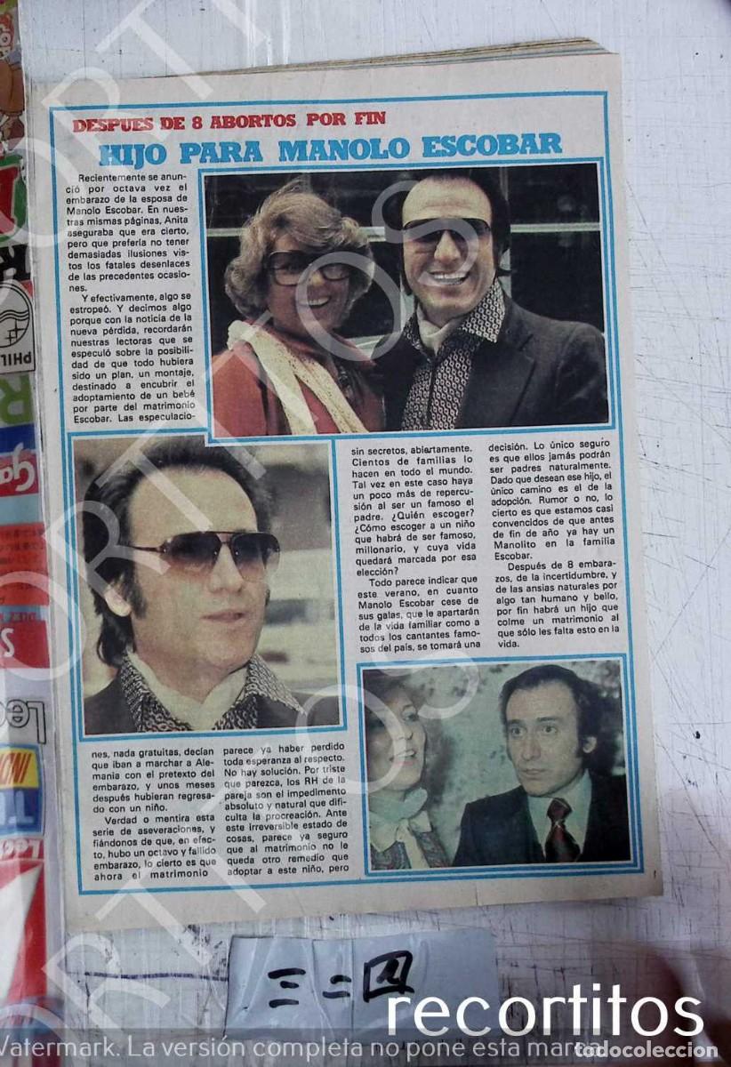 Postales: MANOLO ESCOBAR ANITA - Foto 1