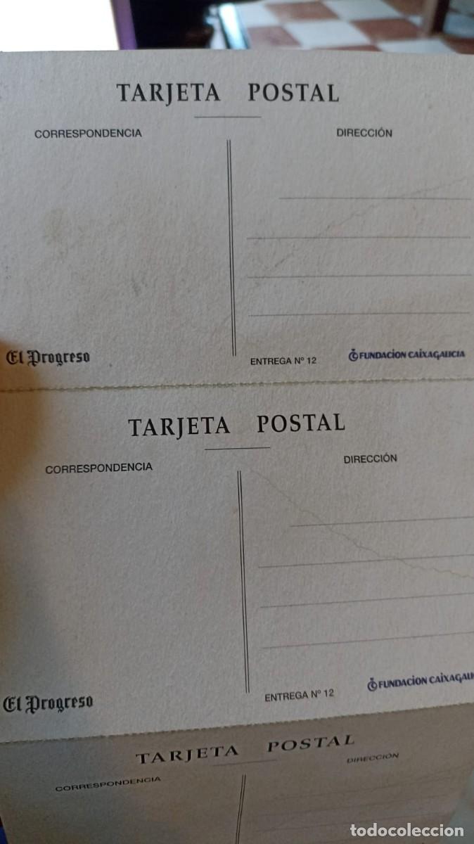 Postales: Postales de El Progreso triptico de Galicia - Foto 2