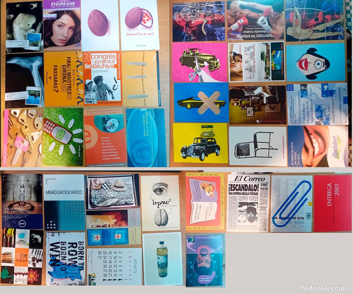Postales: postal lote de 38 postales varias a&ntilde;os 90 - Foto 1