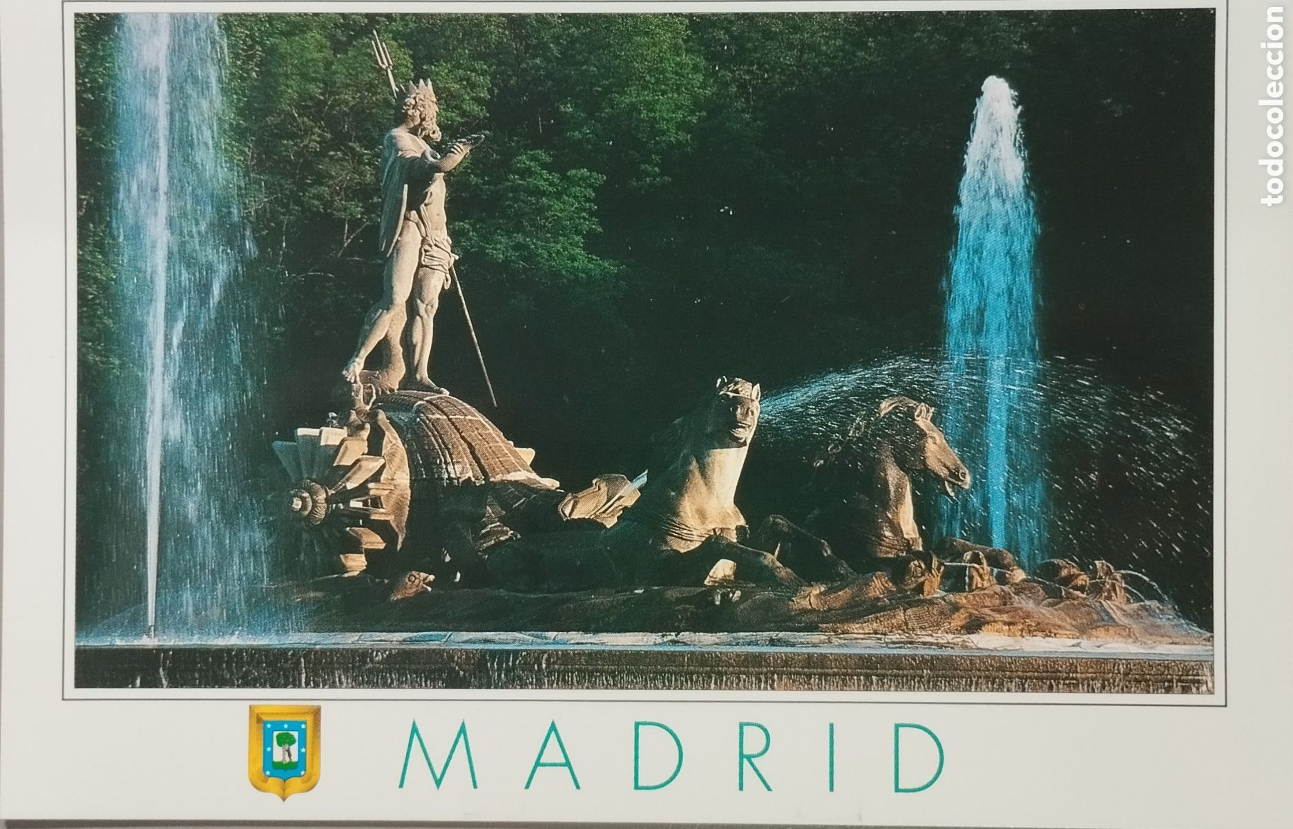 Postales: Lote 4 Postales Madrid sin circular Centenario de Atl&eacute;tico de Madrid - Foto 3