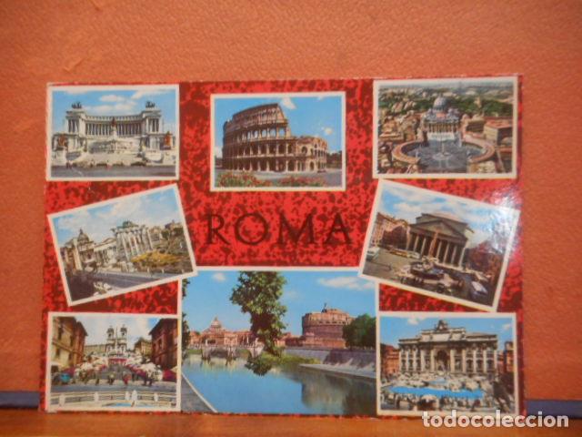 Postales: BONITA POSTAL CIRCULADA. ROMA - Foto 1