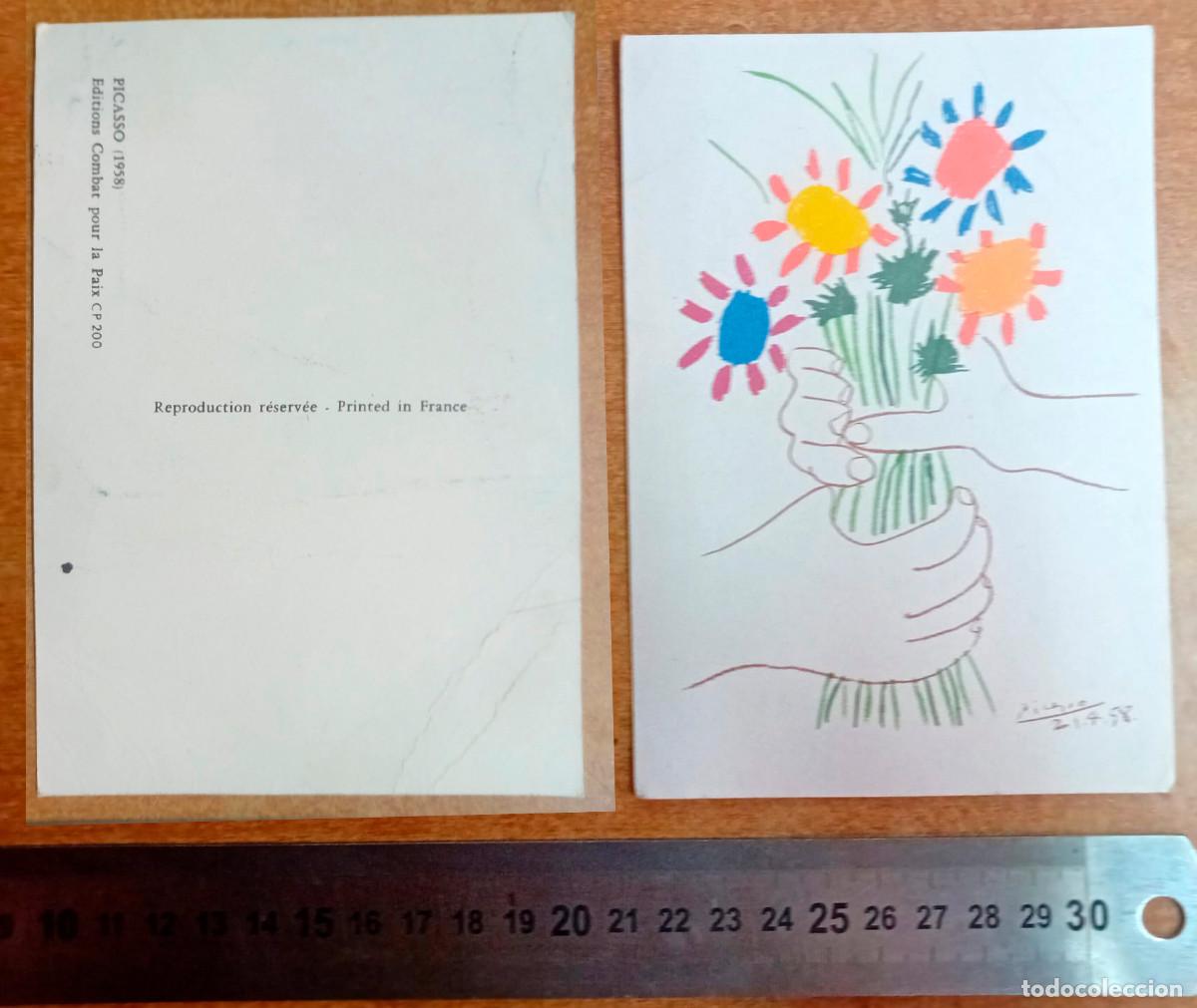 Postales: postal del museo Picasso a&ntilde;os 90 - Foto 1