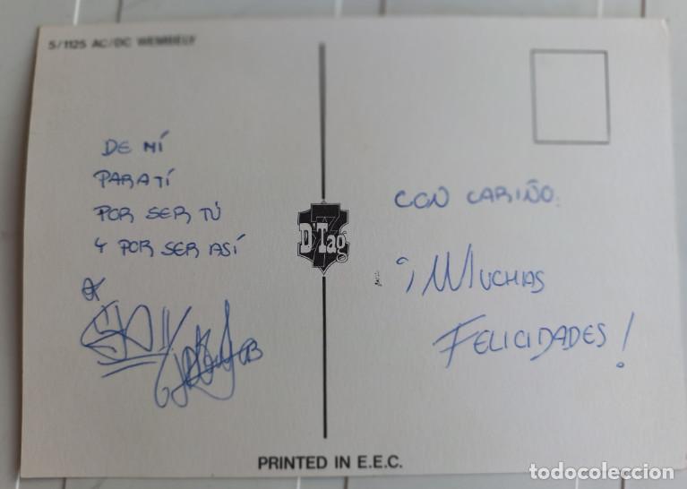 Postales: POSTAL DE AC/DC, AC DC, ACDC, - Foto 2