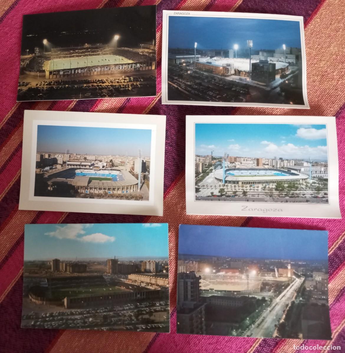 Postales: 6 postales de estadio la Romareda.Zaragoza - Foto 1