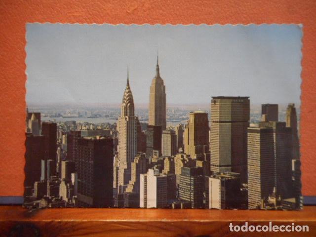 Postales: BONITA POSTAL CIRCULADA. THE BEAUTIFUL MANHATTAN - Foto 1