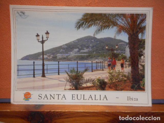Postales: BONITA POSTAL CIRCULADA. SANTA EULALIA. IBIZA - Foto 1