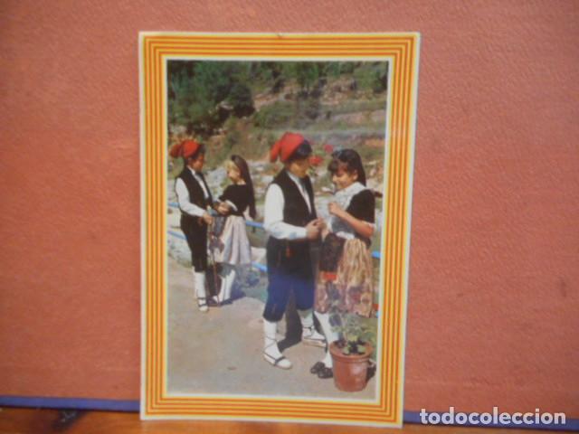 Postales: BONITA POSTAL CIRCULADA. CATALU&Ntilde;A T&Iacute;PICA - Foto 1