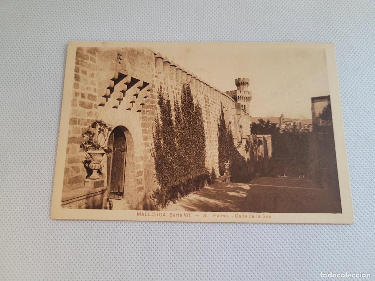 Postales: POSTAL MALLORCA PALMA CALLE DE LA SEO - Foto 1