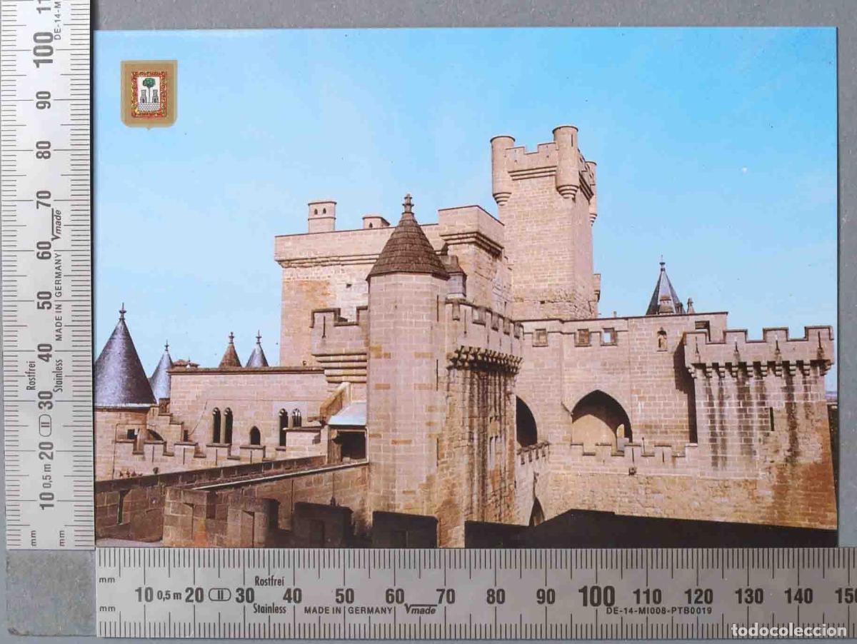Postales: POSTAL. OLITE CASTILLO VISTA PARCIAL 15 - Foto 1