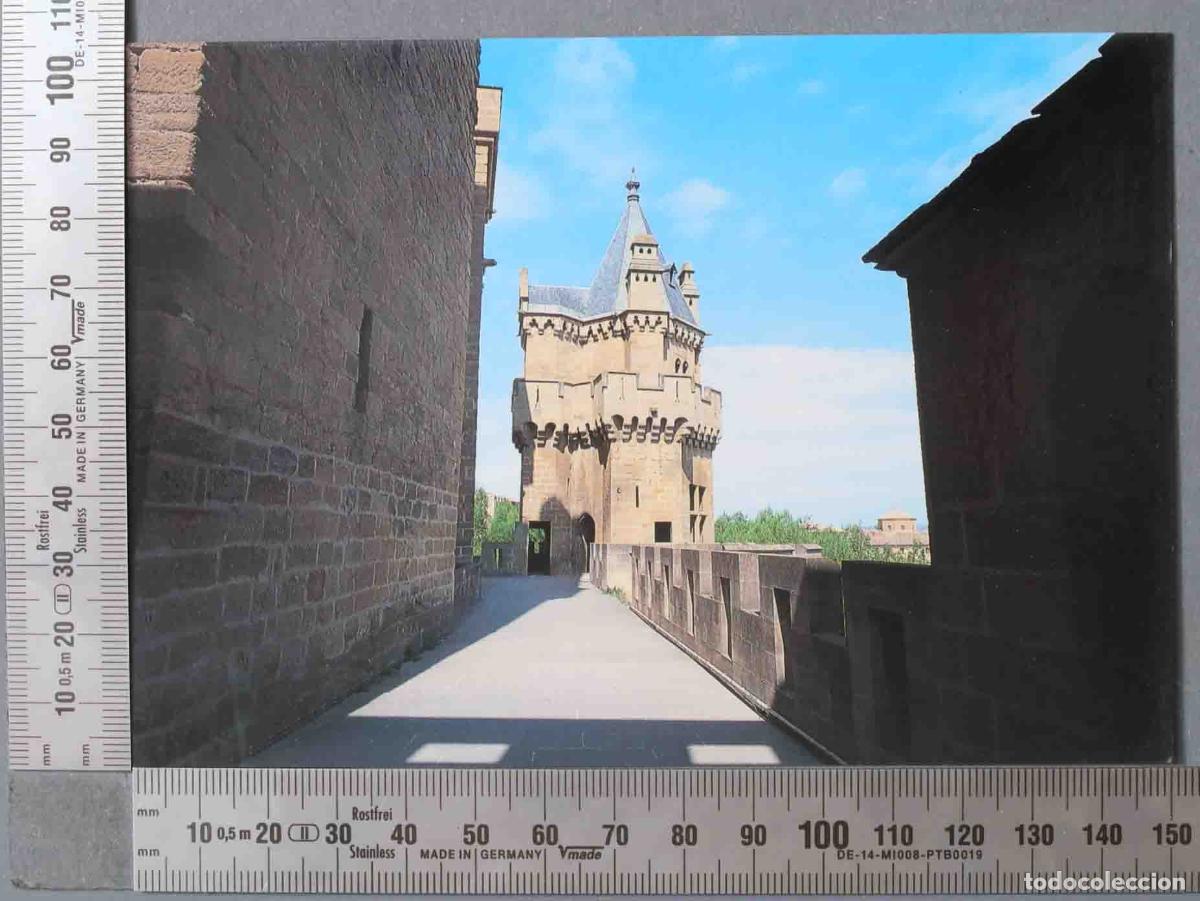 Postales: POSTAL. OLITE (Navarra) NP 1 Torre de las tres Coronas - Foto 1