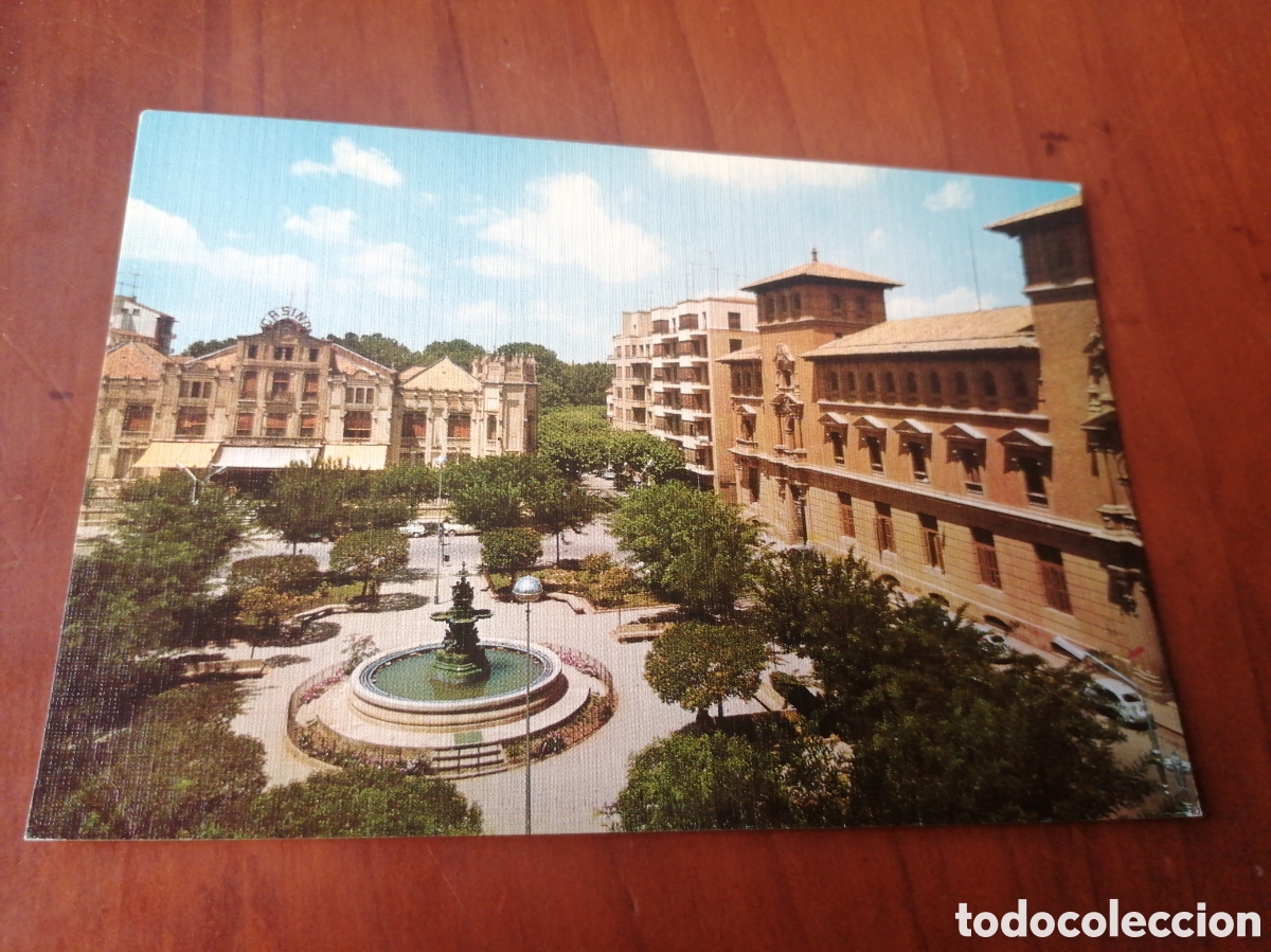 Postales: POSTAL N &ordm; 4 HUESCA PLAZA DE NAVARRA - Foto 1