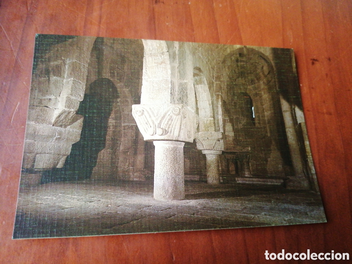 Postales: POSTAL N &ordm; 18 MONASTERIO DE LEYRE NAVARRA CRIPTA SIGLO XI - Foto 1