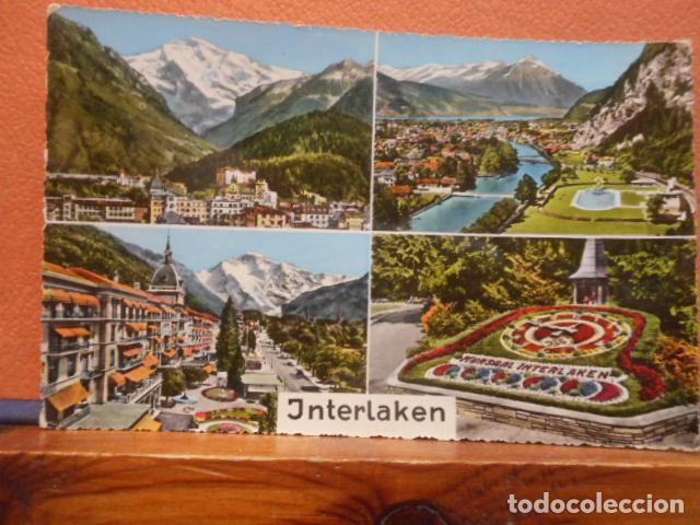 Postales: BONITA POSTAL CIRCULADA. JNTERLAKEN