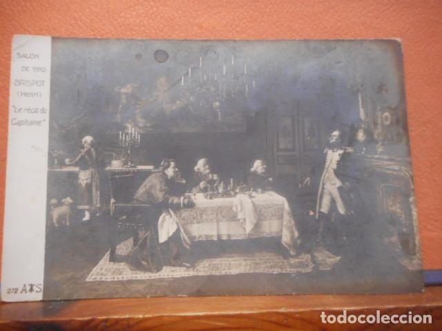 Postales: BONITA POSTAL CIRCULADA. SALON DE 1910 BRISPOT