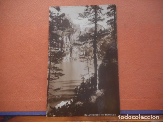 Postkarten: BONITA POSTAL CIRCULADA. OESCHINENSEE MIT BLUMLISALP