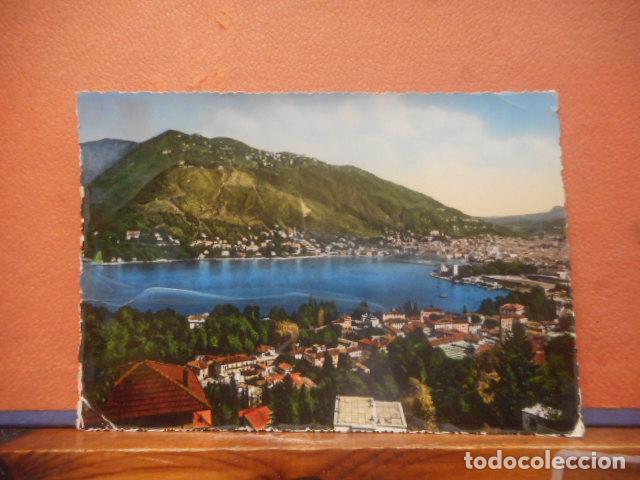 Cartoline: BONITA POSTAL CIRCULADA. PANORAMA CON BRUNATE