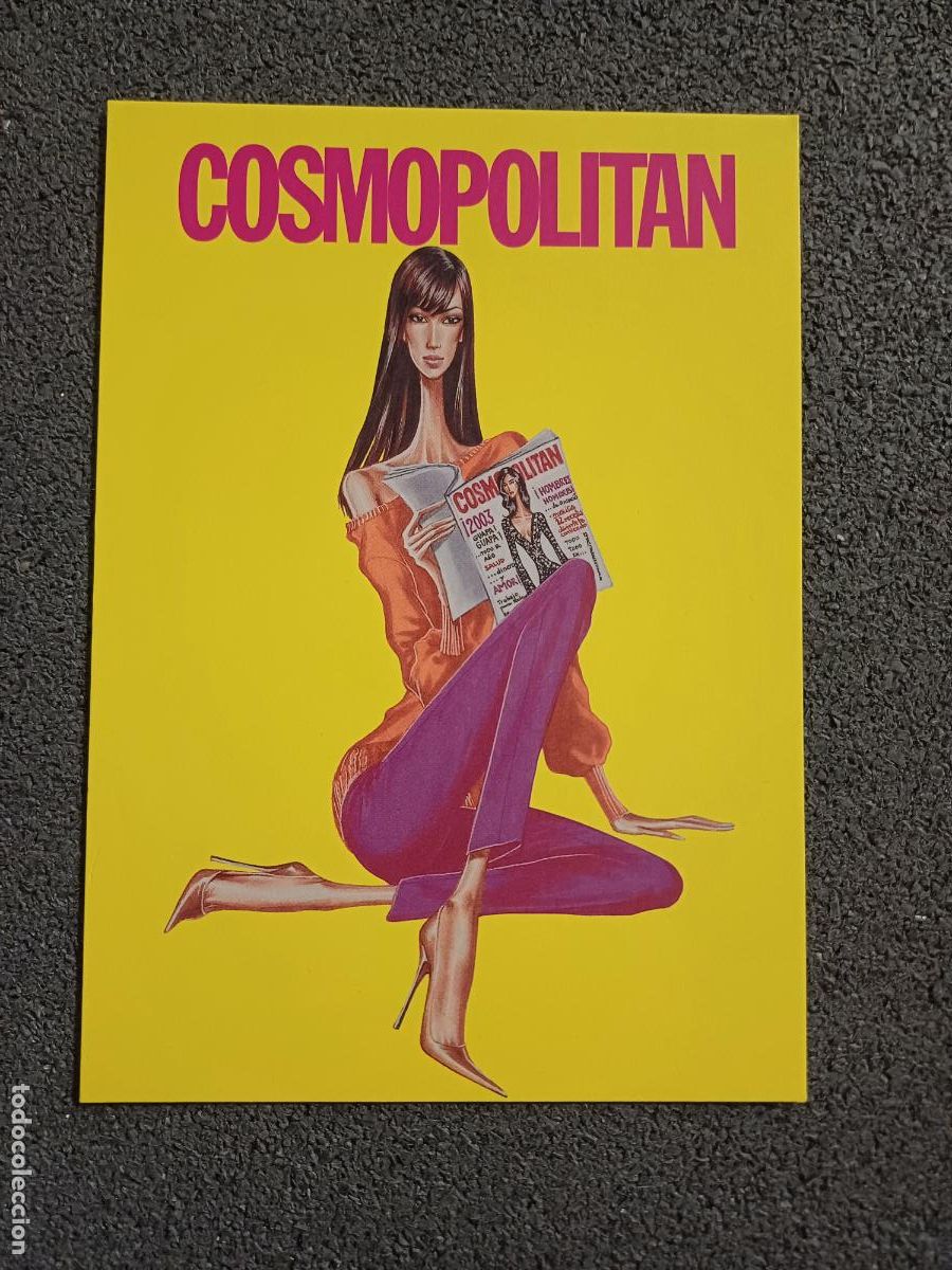 Postales: TARJETA POSTAL MODA REVISTA COSMOPOLITAN - Foto 1