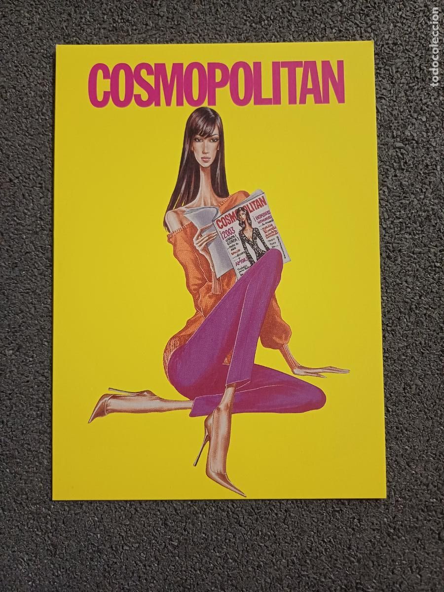 Postales: TARJETA POSTAL MODA REVISTA COSMOPOLITAN - Foto 1