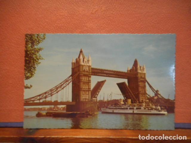 Postales: BONITA POSTAL CIRCULADA. TOWER BRIDGE - Foto 1