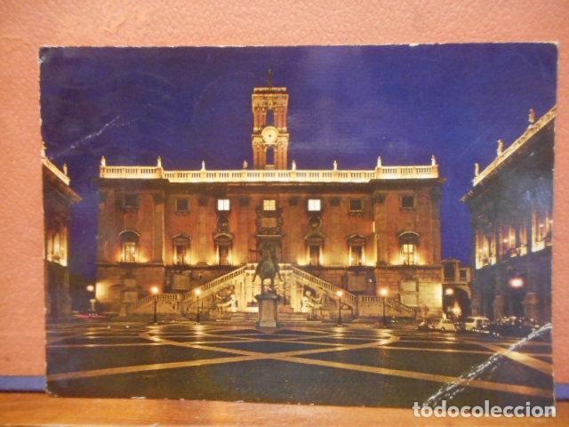 Postales: BONITA POSTAL CIRCULADA. ROMA. IL CAMPIDOGLIO - Foto 1