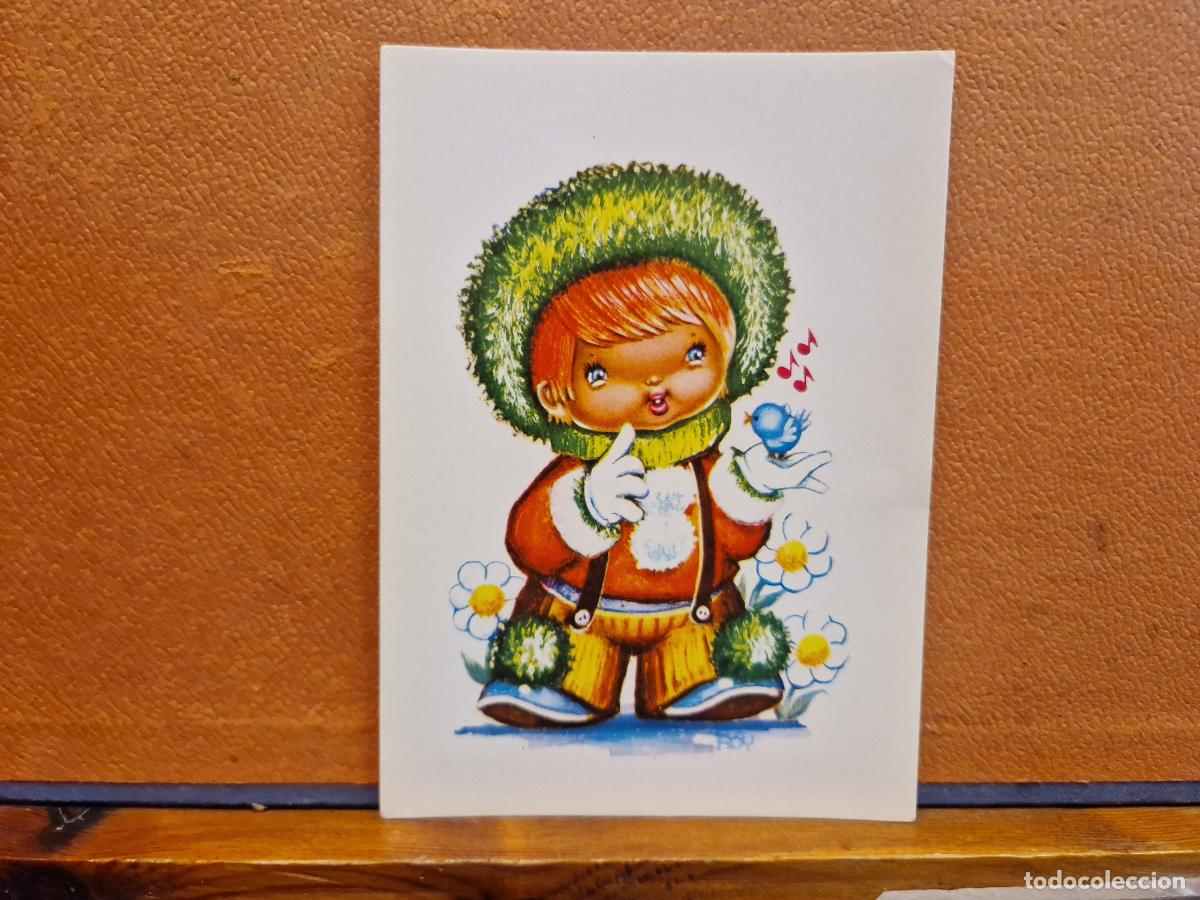Cartes Postales: BONITA POSTAL NUEVA. NI&Ntilde;O CON ANIMALES
