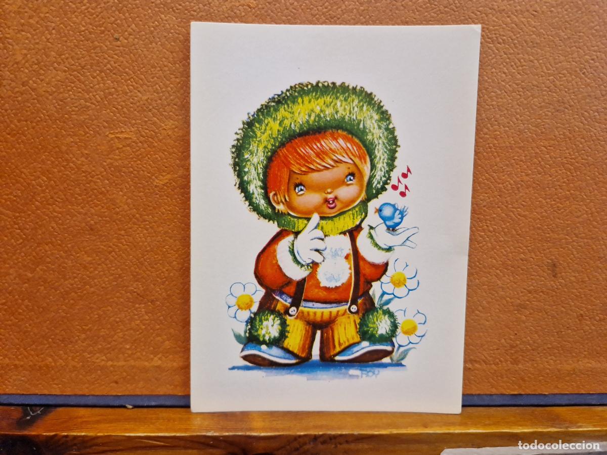 Cartes Postales: BONITA POSTAL NUEVA. NI&Ntilde;O CON ANIMALES