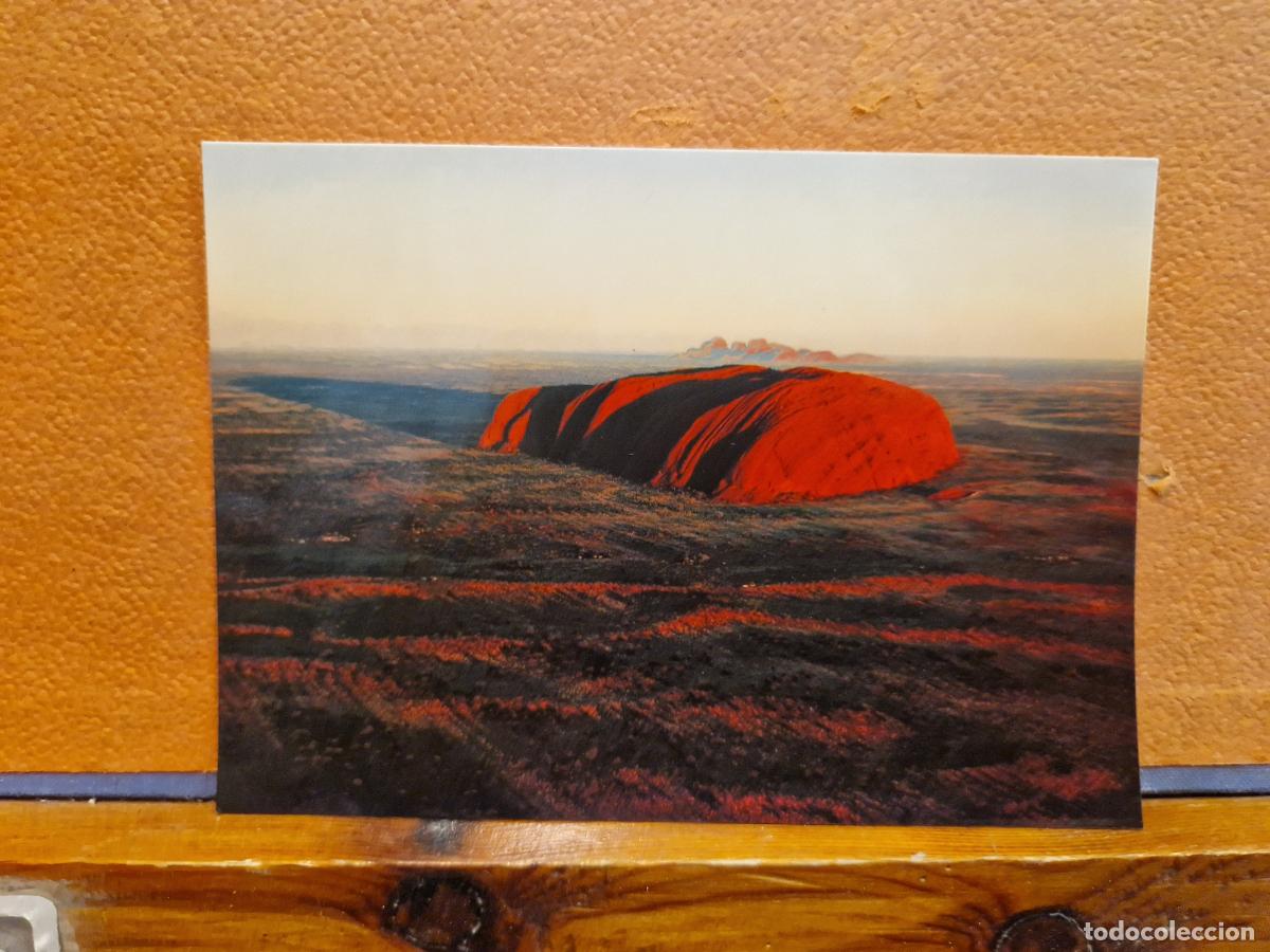 Cartes Postales: BONITA POSTAL NUEVA. AYERS ROCK AND THE OLGAS AT SUNRISE. CENTRAL AUSTRALIA