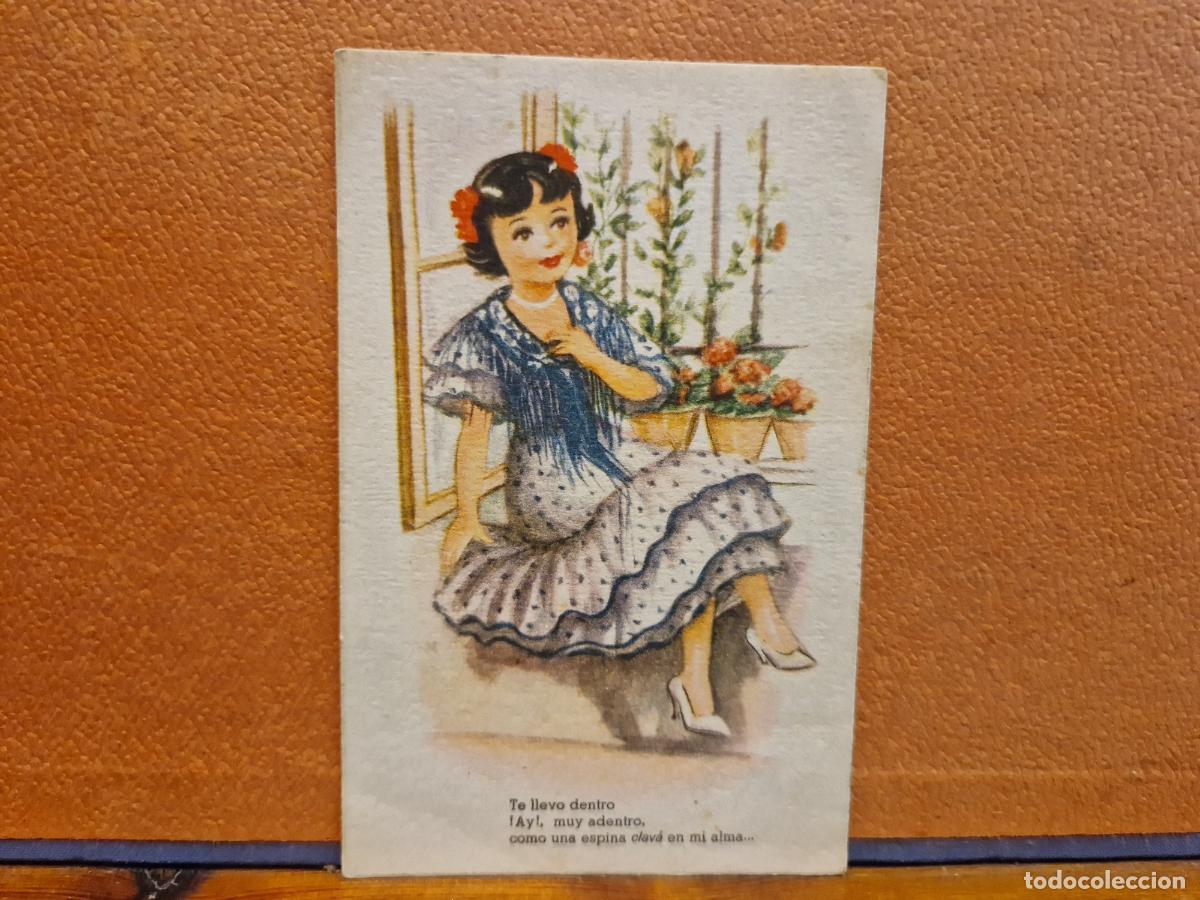 Postales: BONITA POSTAL CIRCULADA. MELODIAS SELECTAS. TE LELVO DENTRO