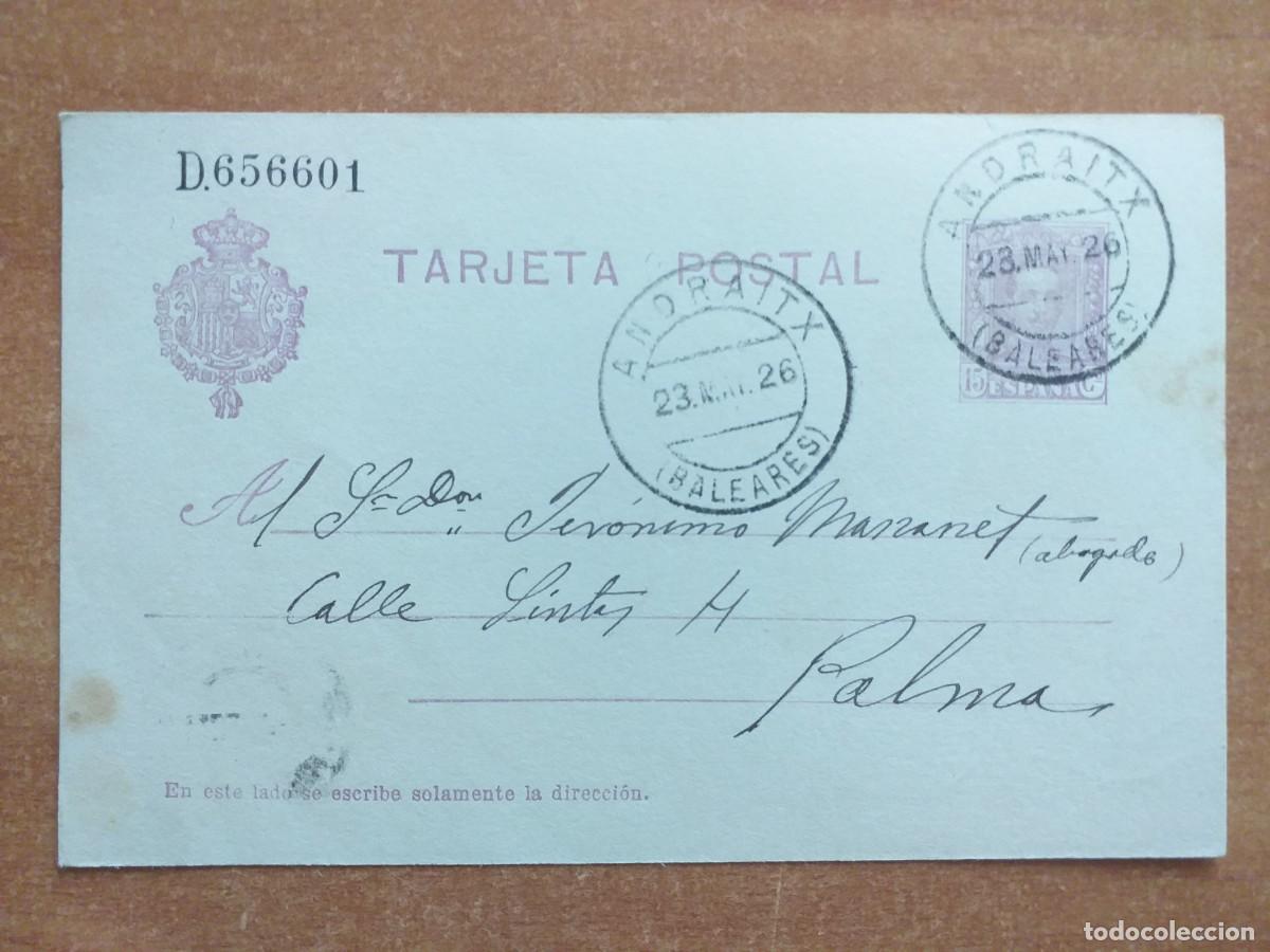 Postales: 1926 TARJETA POSTAL - PALMA - Foto 1