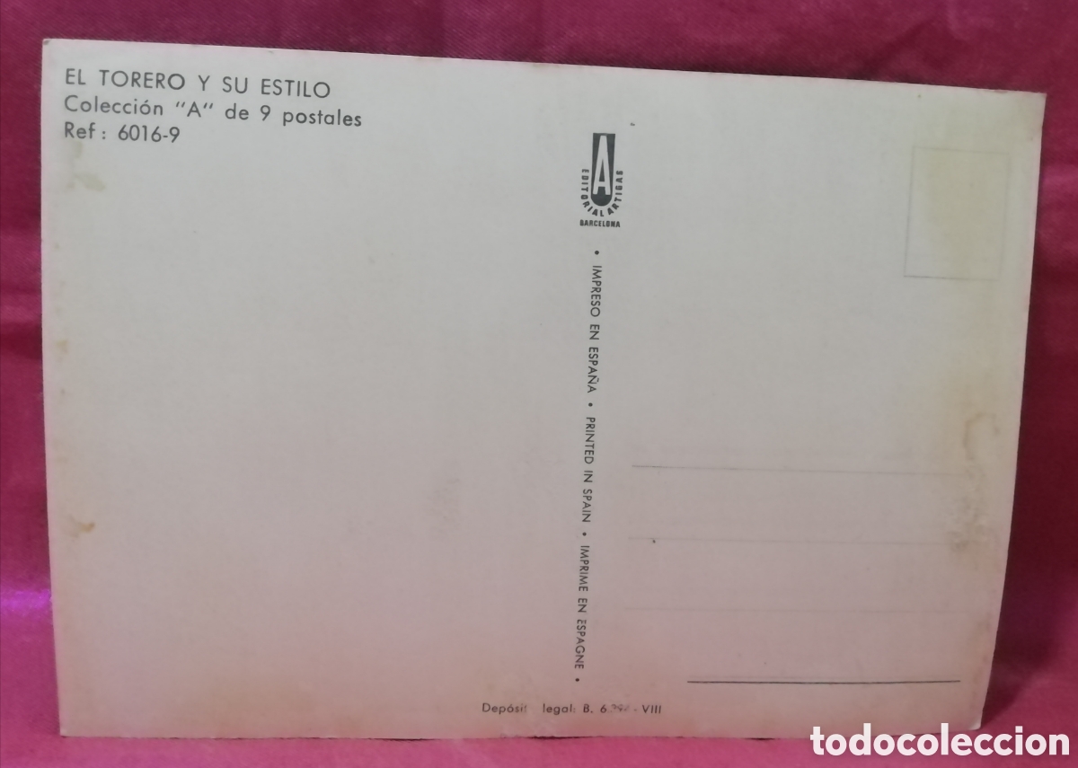Postales: Manuel Ben&iacute;tez El Cordob&eacute;s - no circulada - Foto 2