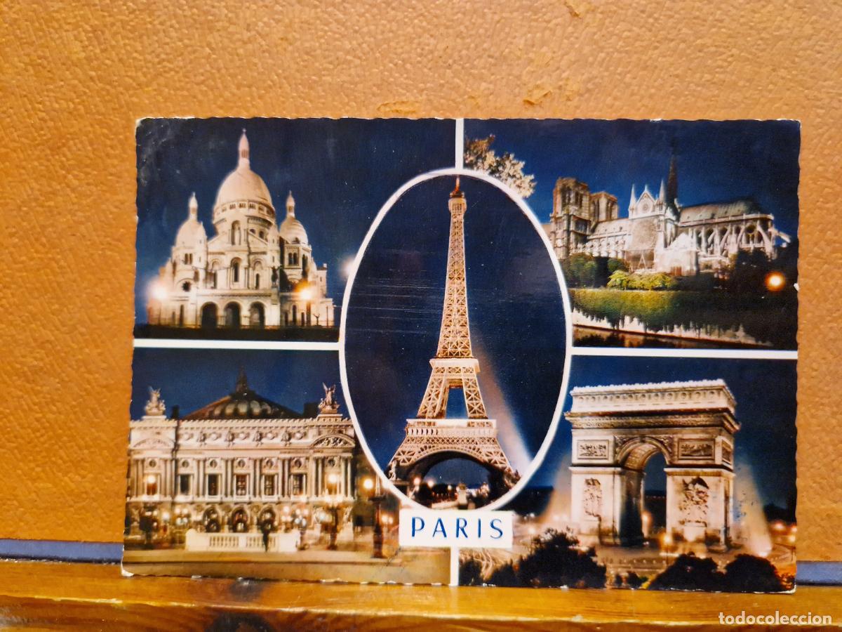 Postales: BONITA POSTAL CIRCULADA. PARIS.